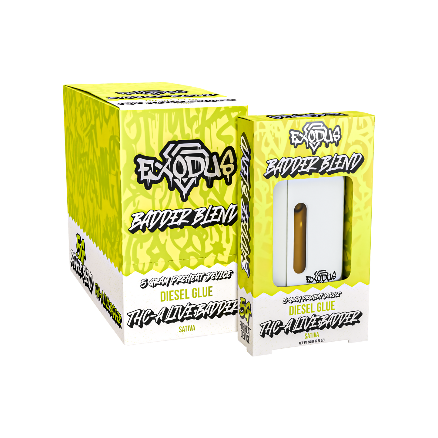 Exodus Badder Blend Disposable 5g (6/pack) [DROPSHIP]