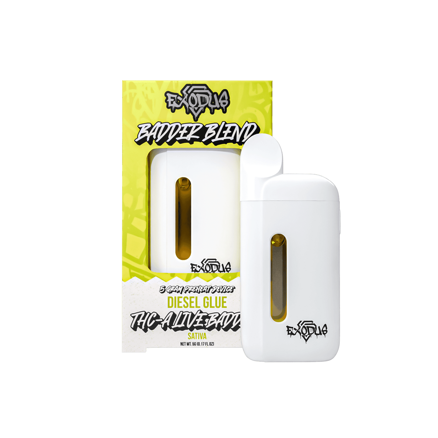 Exodus Badder Blend Disposable 5g (6/pack) [DROPSHIP]