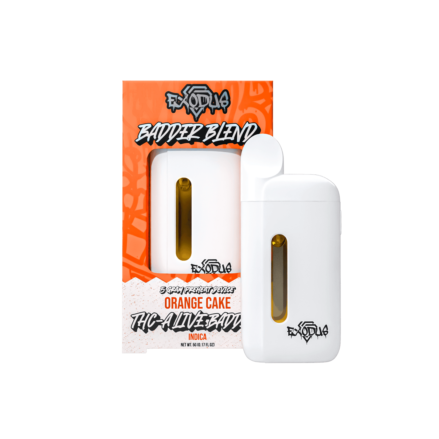 Exodus Badder Blend Disposable 5g (6/pack) [DROPSHIP]