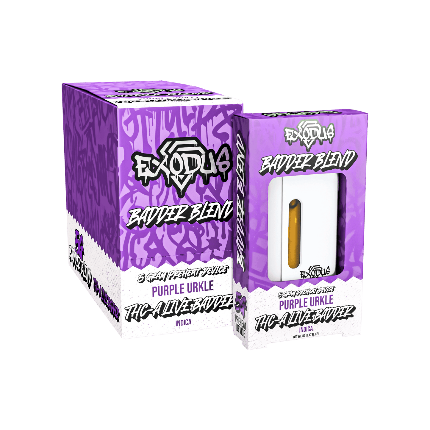 Exodus Badder Blend Disposable 5g (6/pack) [DROPSHIP]