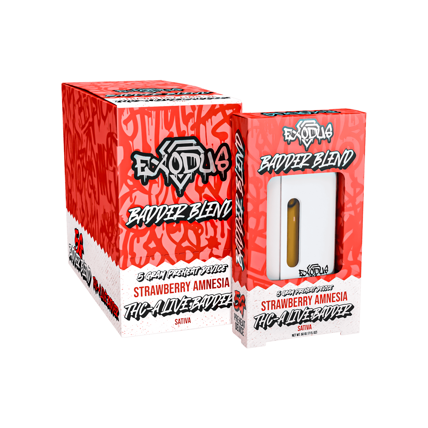 Exodus Badder Blend Disposable 5g (6/pack) [DROPSHIP]