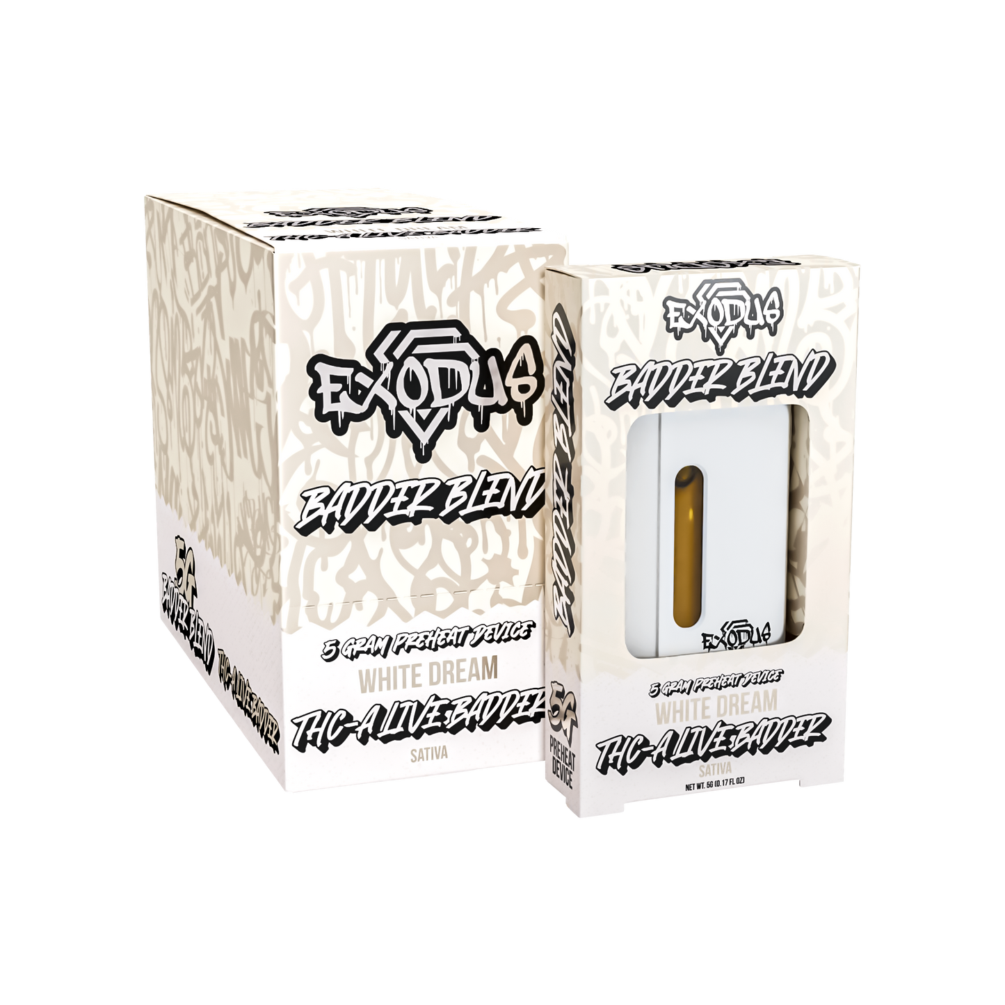 Exodus Badder Blend Disposable 5g (6/pack) [DROPSHIP]