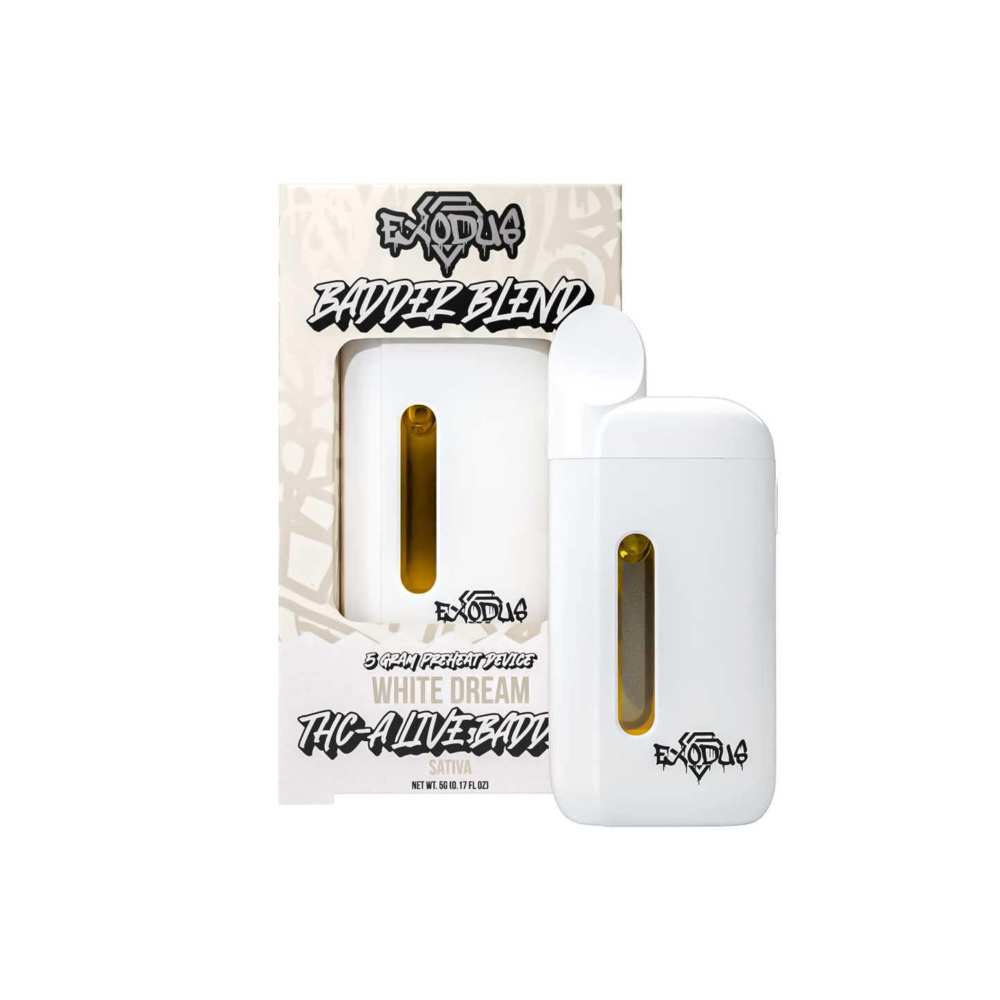 Exodus Badder Blend Disposable 5g (6/pack) [DROPSHIP]