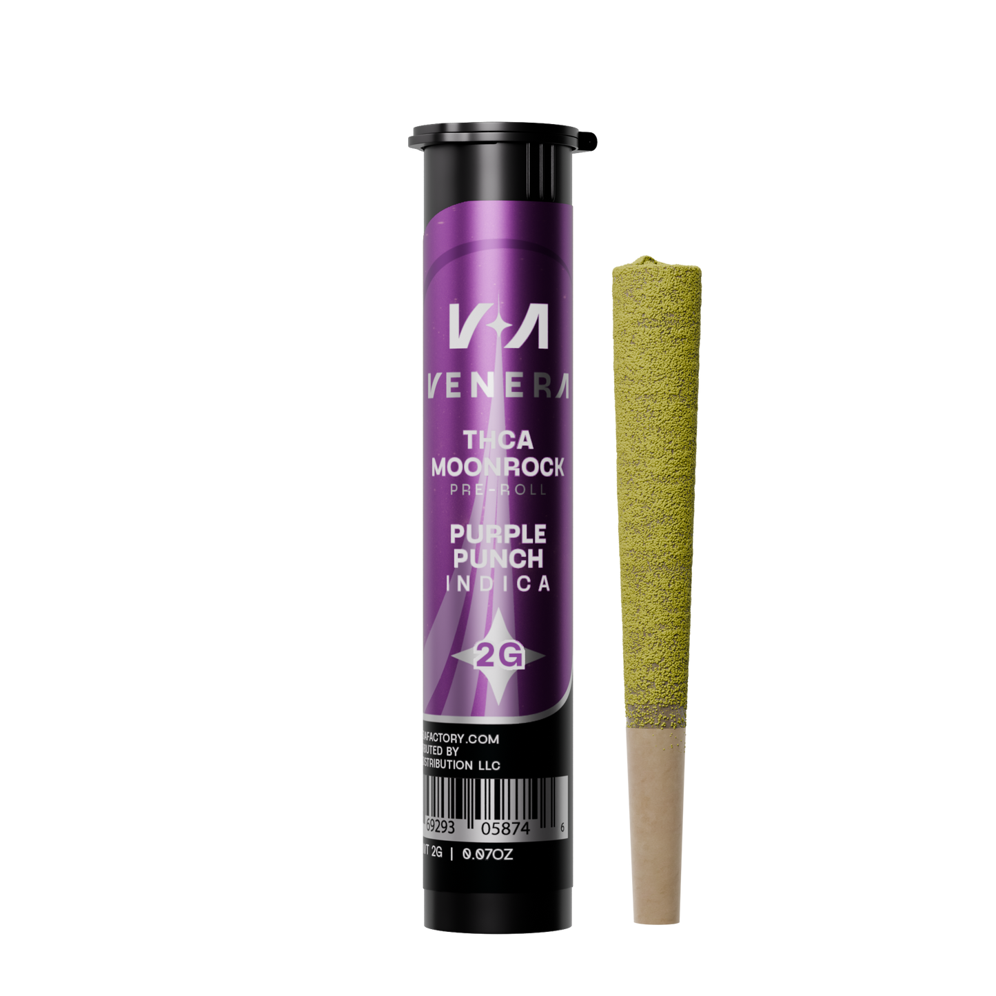 Venera THC-A Moonrock Pre Roll 2g (SINGLE)