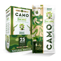 Camo x Pod Juice Natural Leaf Wraps 5ct (25/pack)