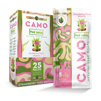 Camo x Pod Juice Natural Leaf Wraps 5ct (25/pack)