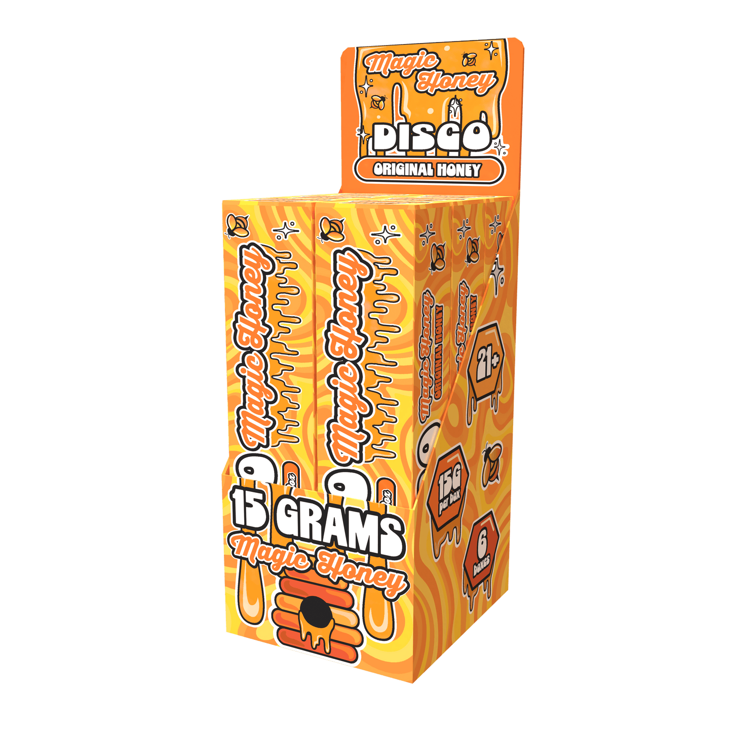 Disco By Chapo Extrax Magic Honey 15g 3ct (6/Pack) [DROPSHIP]