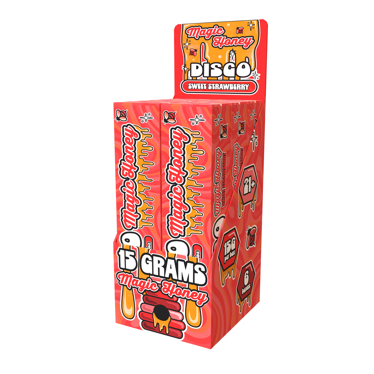 Disco By Chapo Extrax Magic Honey 15g 3ct (6/Pack) [DROPSHIP]