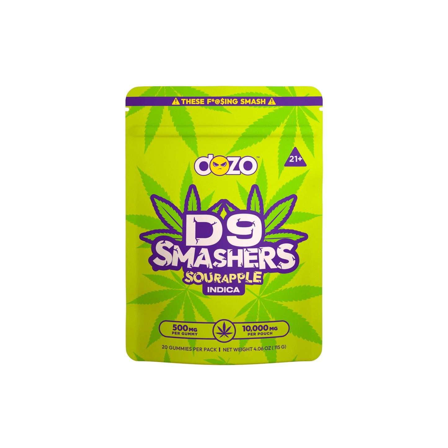 Dozo D9 Smashers Gummies 10,000mg 20ct (SINGLE)