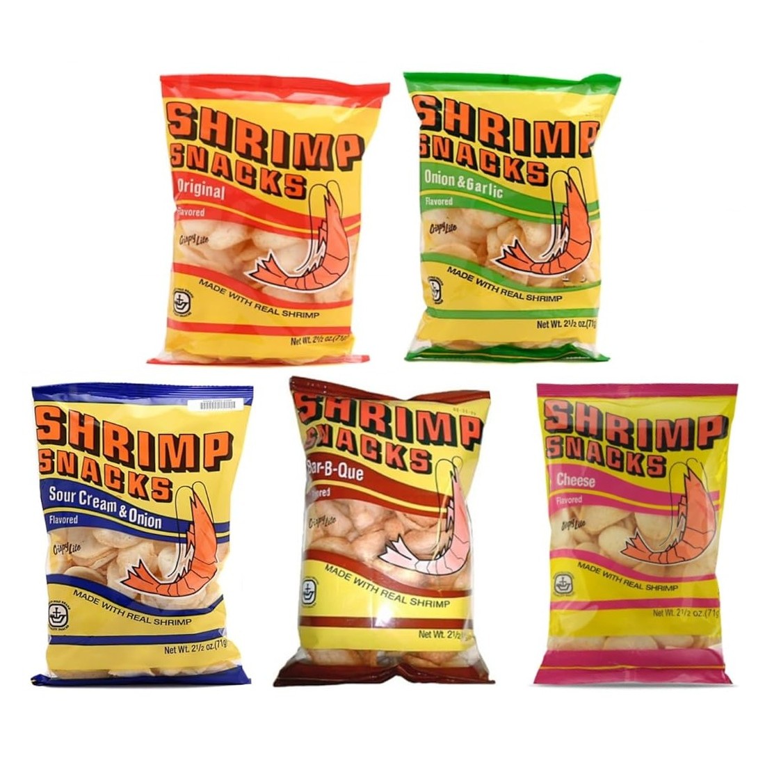 Marco Polo Shrimp Snacks 2.5oz (SINGLE)