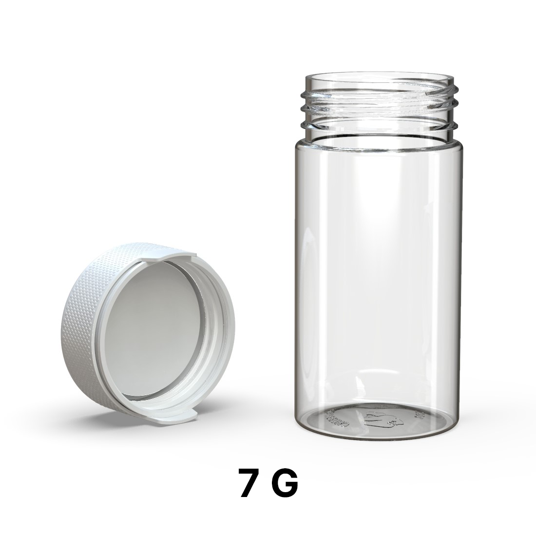 Chubby Gorilla Aviator Jar White