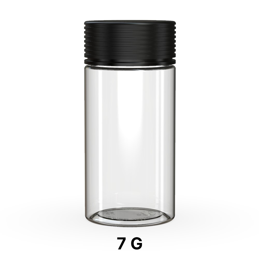 Chubby Gorilla Spiral Jar Black