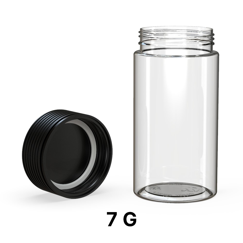 Chubby Gorilla Spiral Jar Black