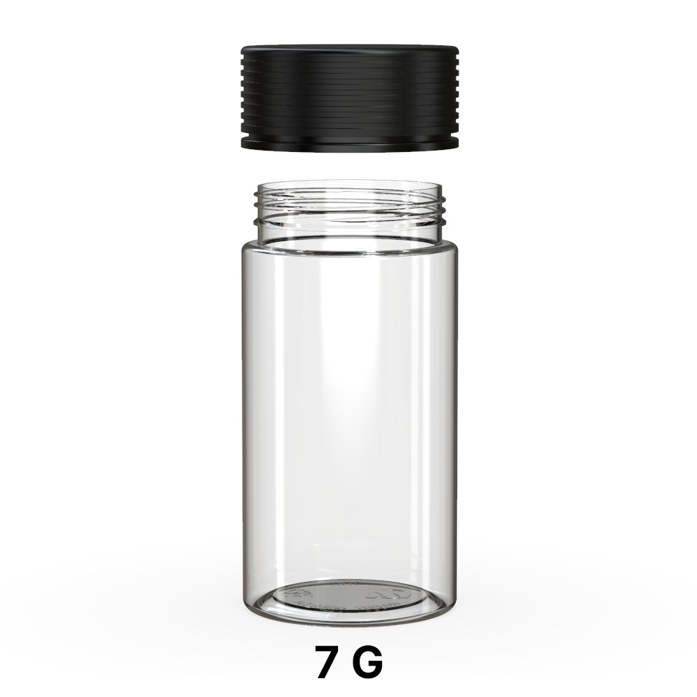 Chubby Gorilla Spiral Jar Black