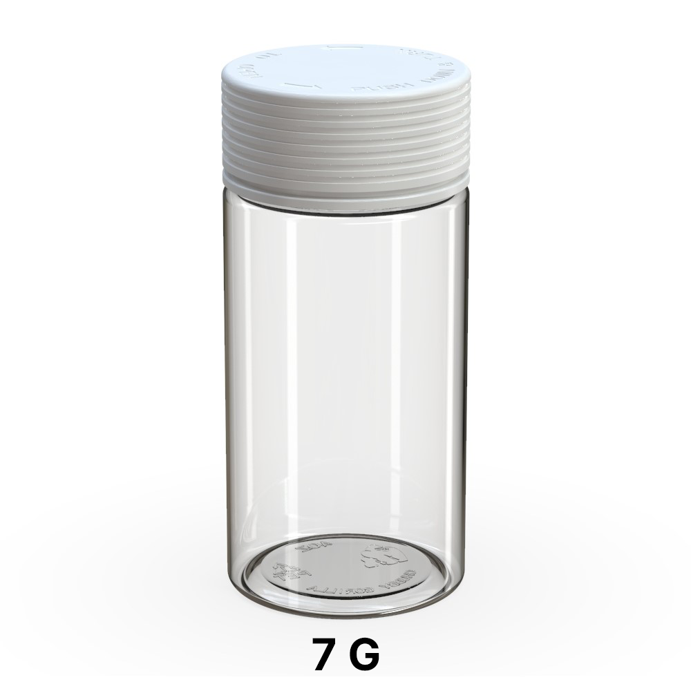 Chubby Gorilla Spiral Jar White