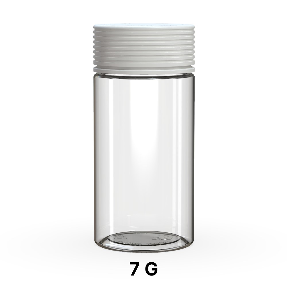 Chubby Gorilla Spiral Jar White