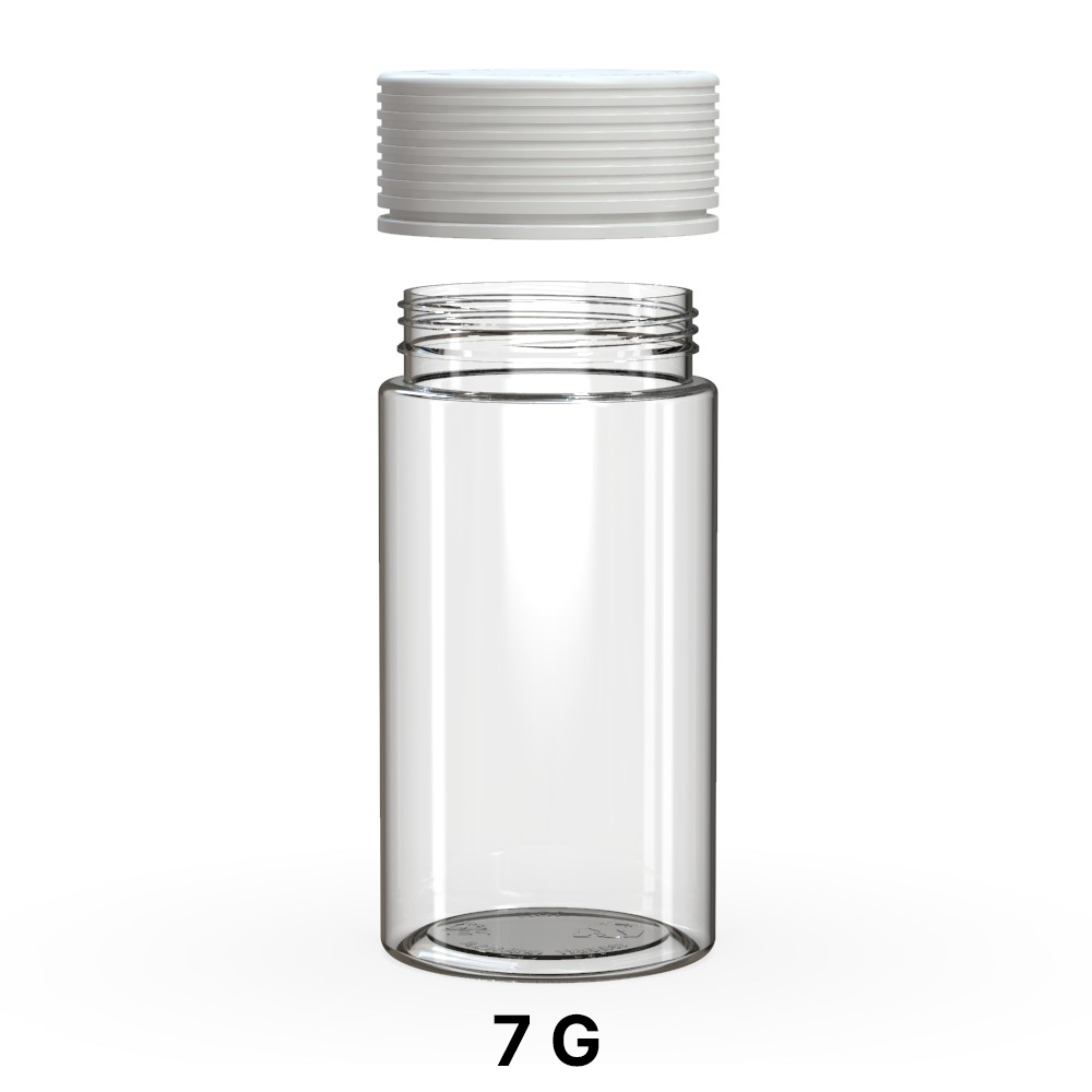 Chubby Gorilla Spiral Jar White