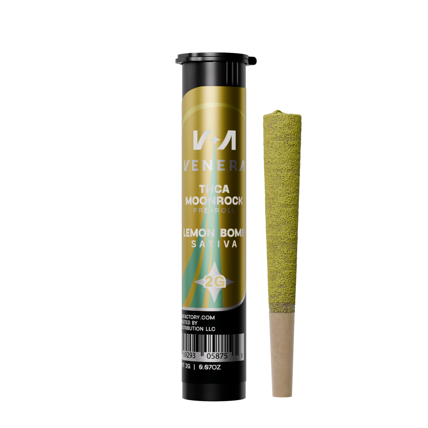 Venera THC-A Moonrock Pre Roll 2g (SINGLE)