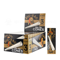 Zig Zag Ultra Thin Cones King Size 3ct (24/pack)