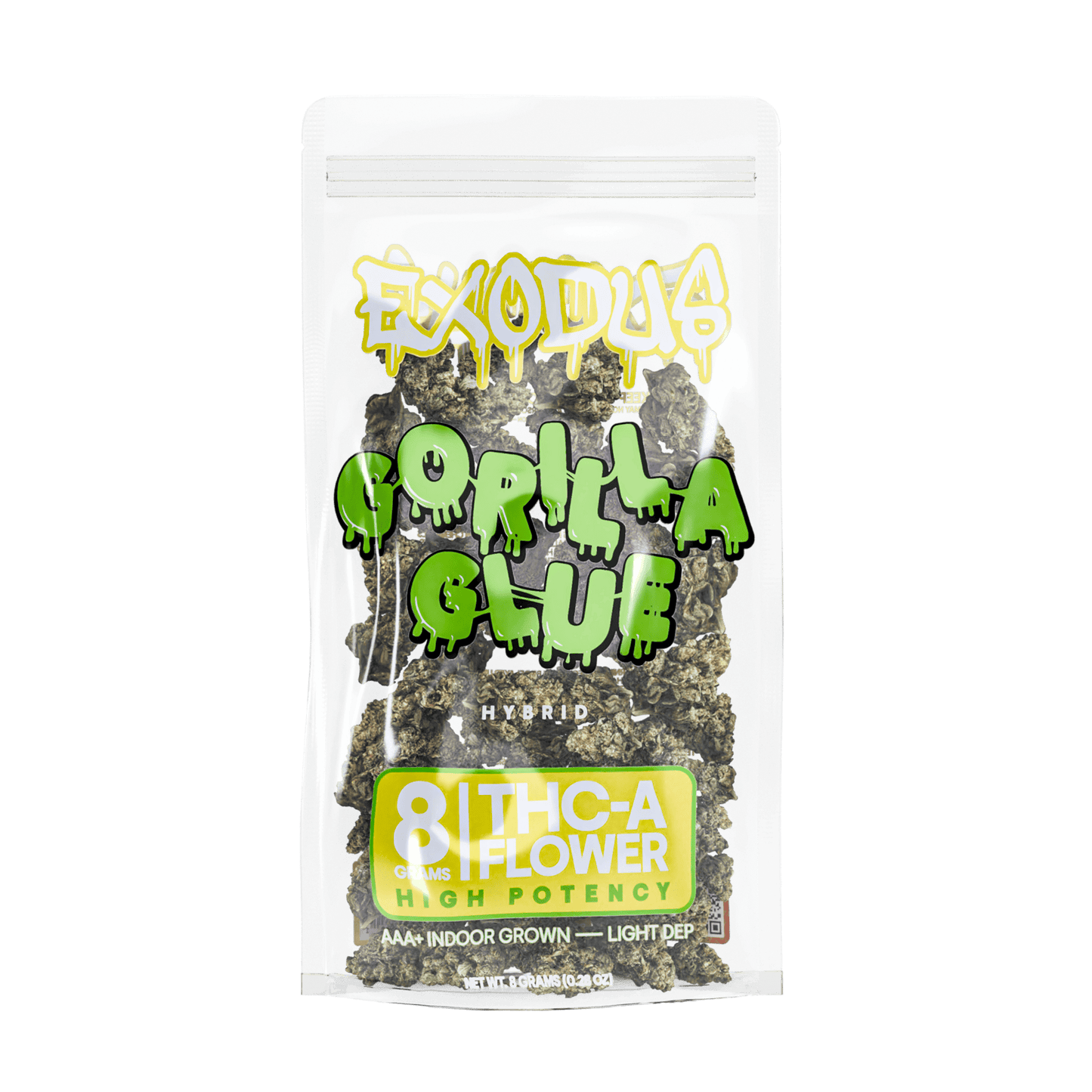 Exodus High Potency THC-A Flower 8g (6/Pack) [DROPSHIP]