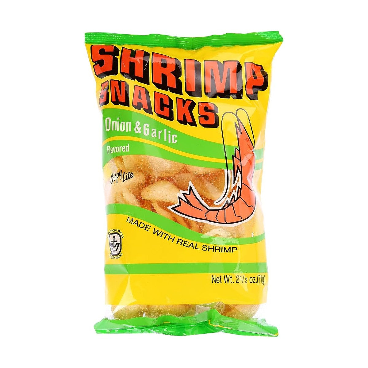 Marco Polo Shrimp Snacks 2.5oz (SINGLE)