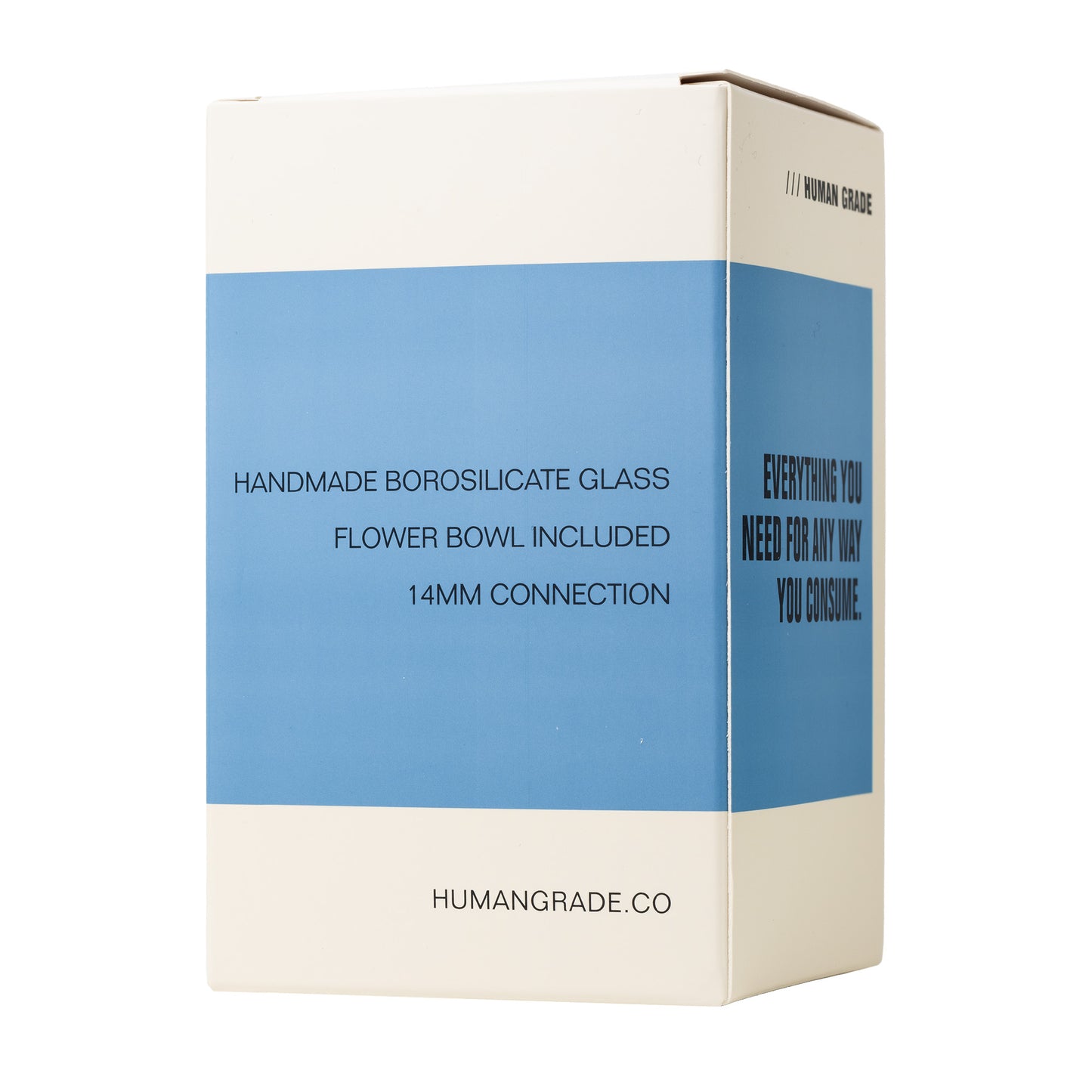 Human Grade 6" Ball Water Pipe (SINGLE)