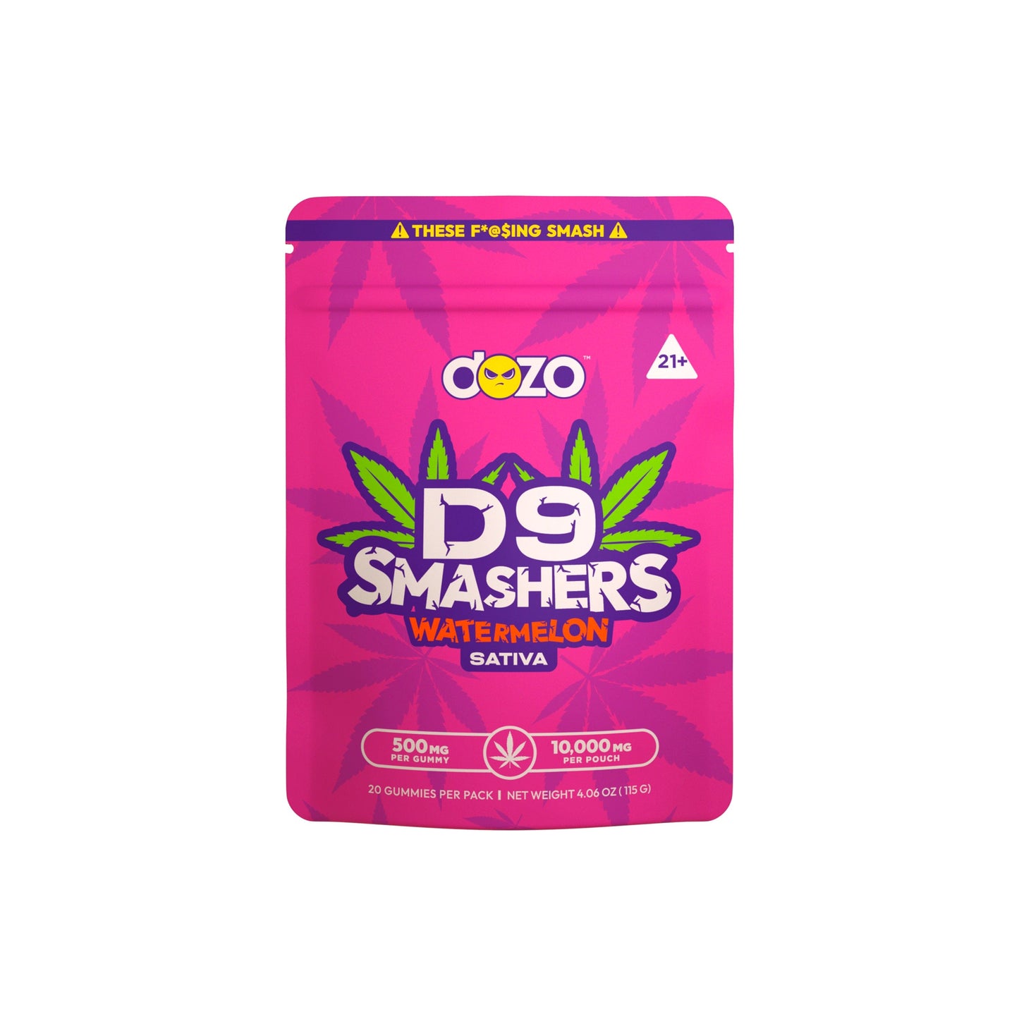 Dozo D9 Smashers Gummies 10,000mg 20ct (SINGLE)