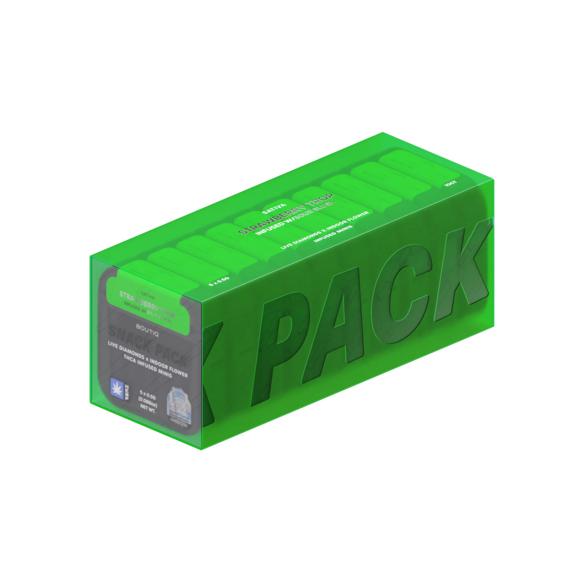 Boutiq Infused Minis Pre Roll 0.5g 5ct (SINGLE)