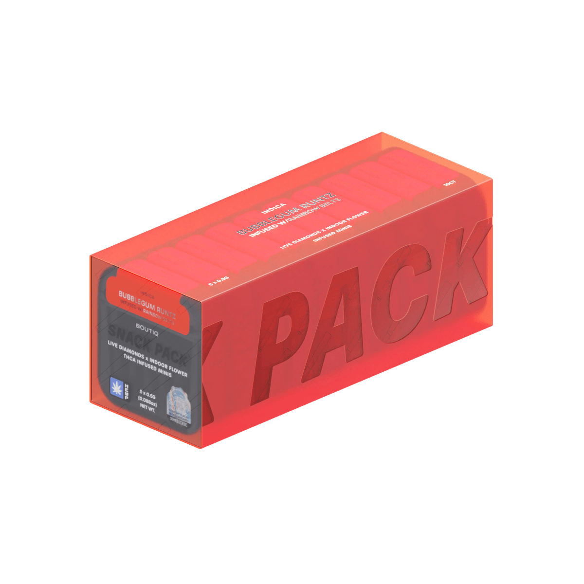 Boutiq Infused Minis Pre Roll 0.5g 5ct (SINGLE)