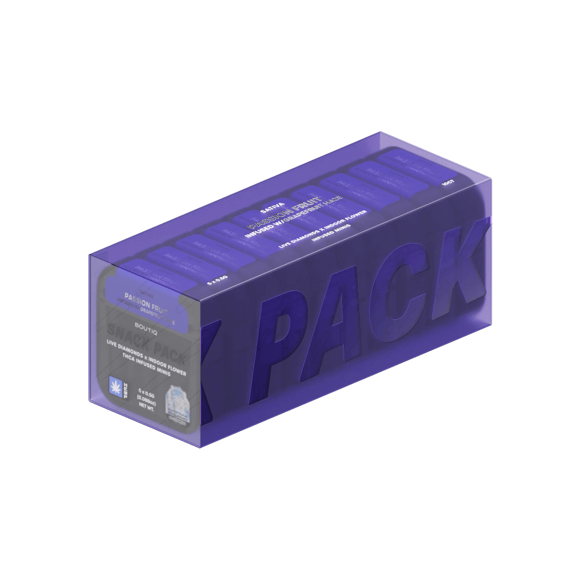 Boutiq Infused Minis Pre Roll 0.5g 5ct (SINGLE)