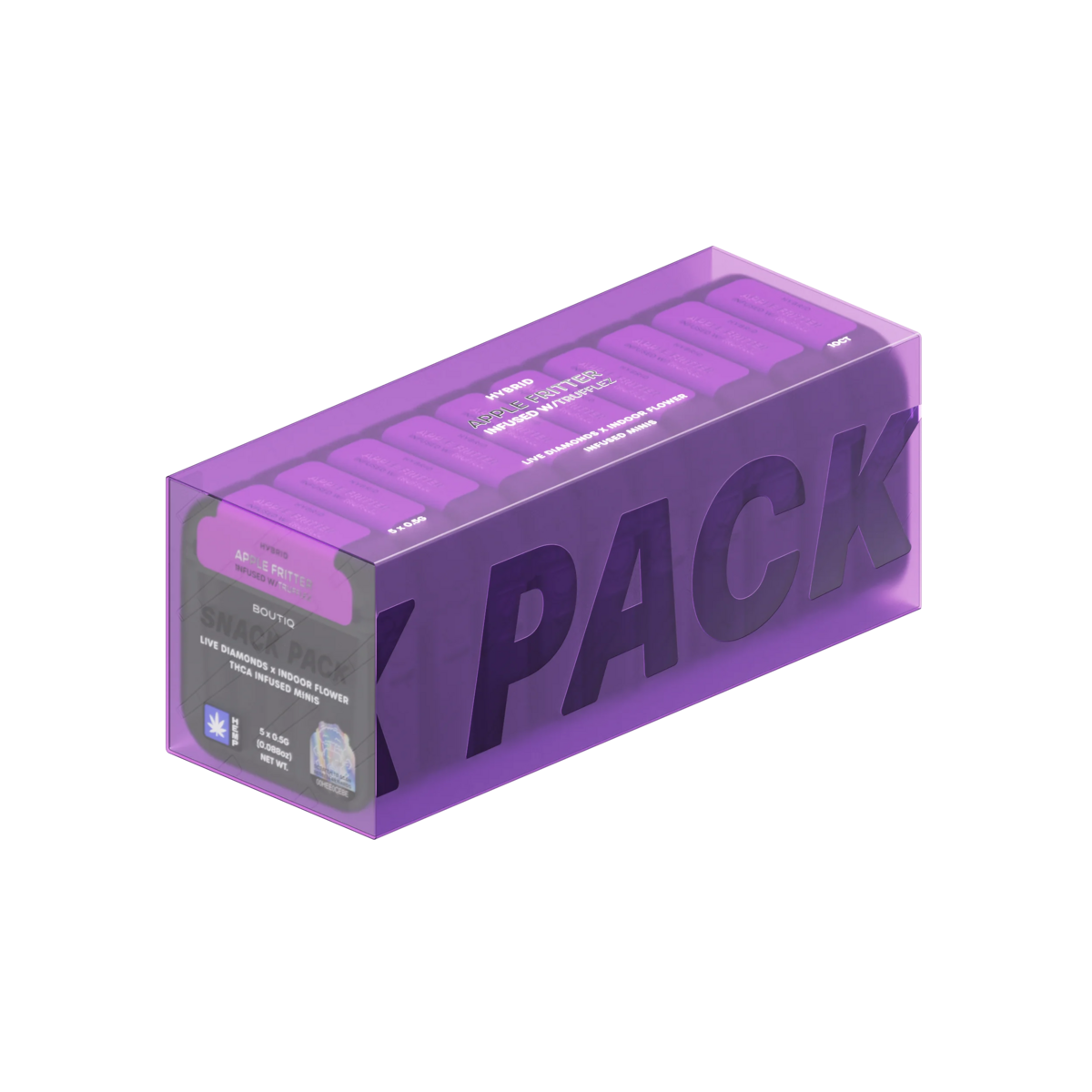 Boutiq Infused Minis Pre Roll 0.5g 5ct (SINGLE)