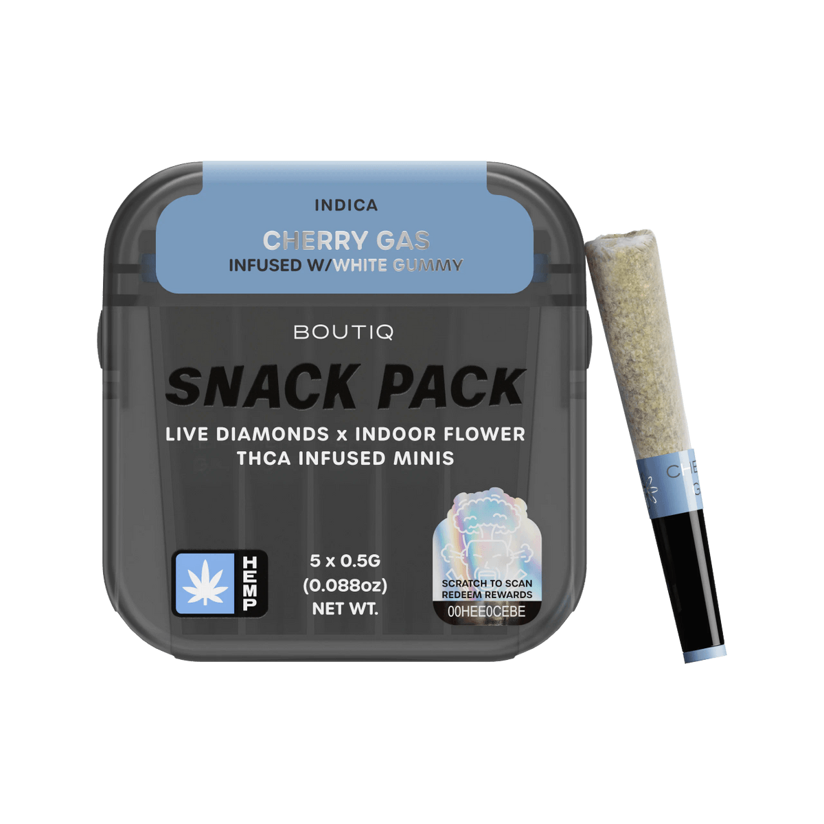 Boutiq Infused Minis Pre Roll 0.5g 5ct (SINGLE)