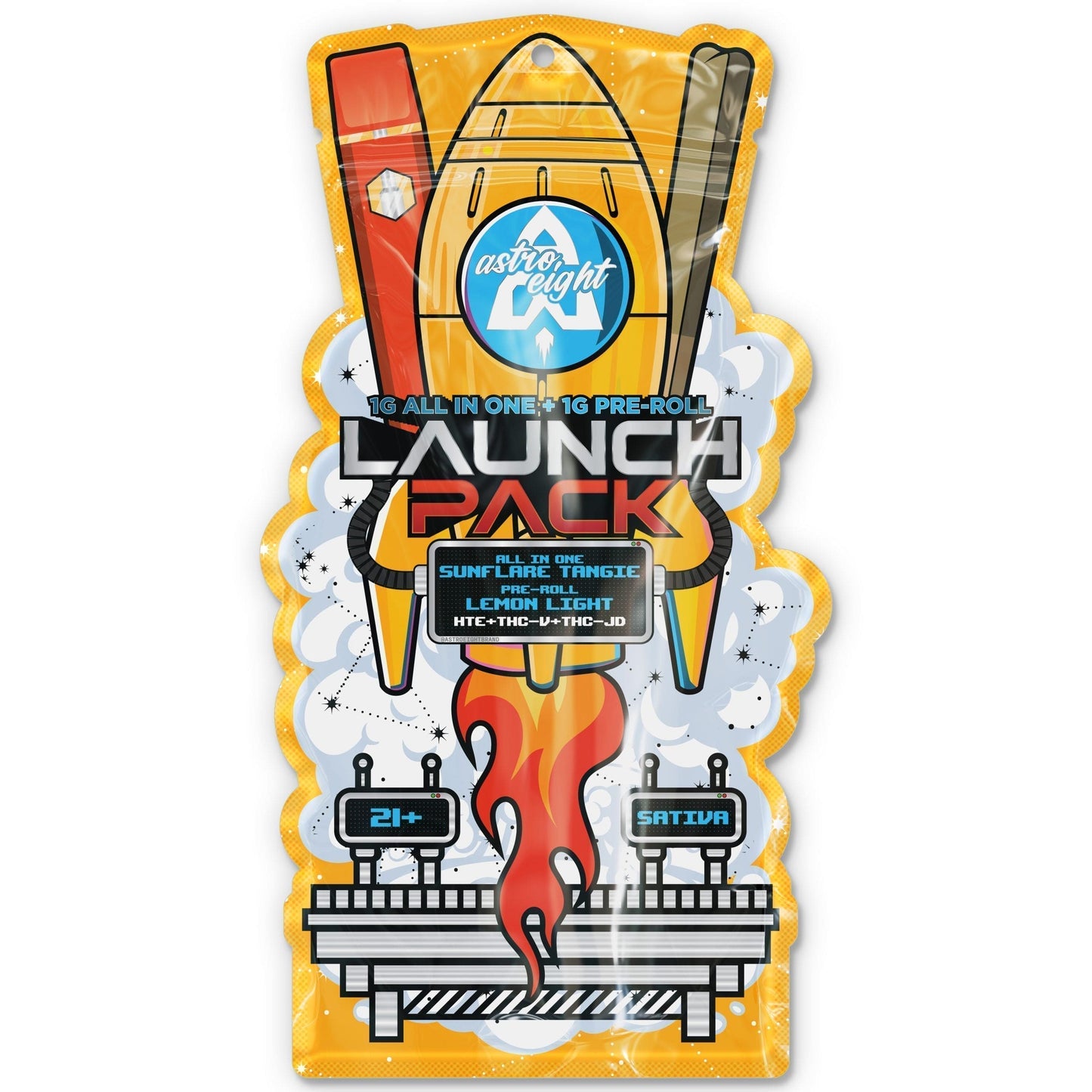 Astro Eight Launch Pack AIO + Pre Roll 2g (10/pack)