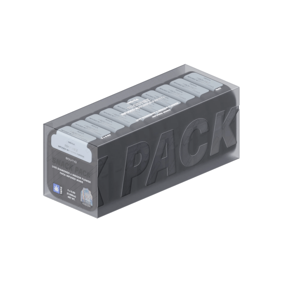 Boutiq Infused Minis Pre Roll 0.5g 5ct (SINGLE)