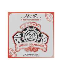 Twenty One THC-A Disposable 3g (6/Pack) [DROPSHIP]