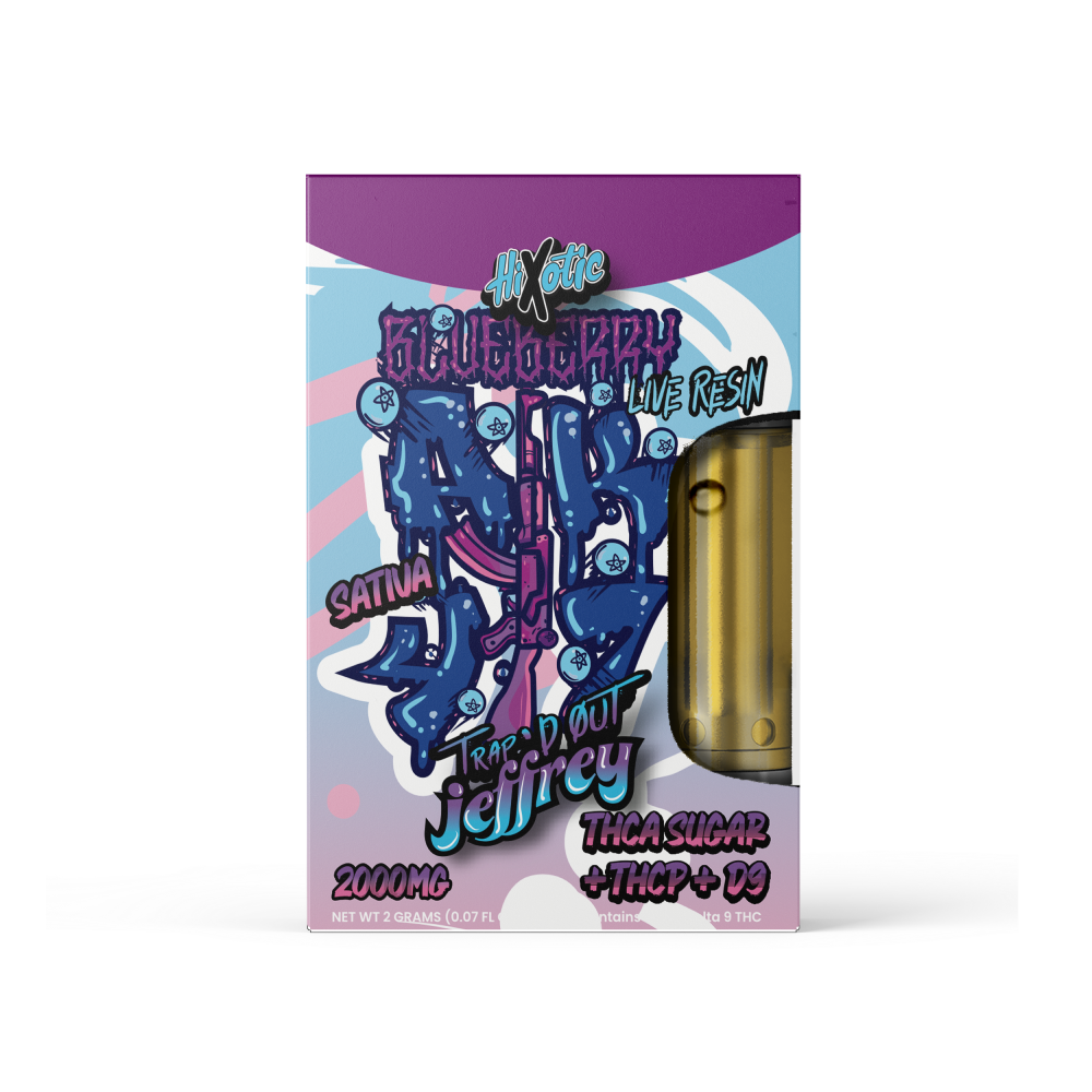 Hixotic Trap'd Out Jeffrey THC-A Cartridge 2g (5/Pack) [DROPSHIP]
