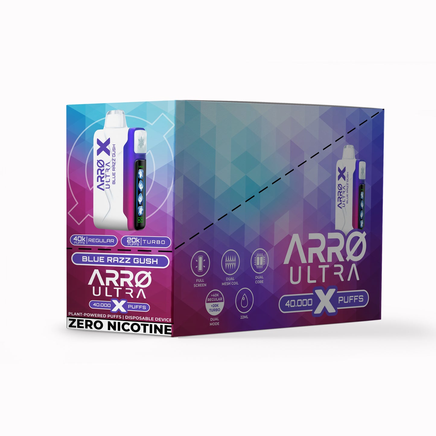 ARRO Ultra X Zero Nicotine Disposable 24mL (5/Pack) [DROPSHIP]