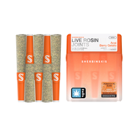 Sherbinskis Live Rosin Pre Roll 0.5g 5ct (SINGLE)