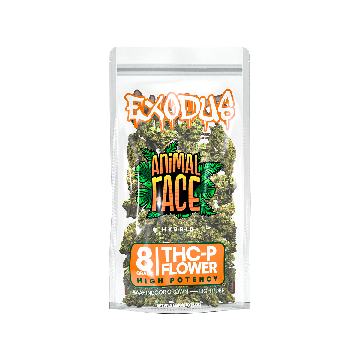 Exodus High Potency THC-P Flower 8g (6/Pack) [DROPSHIP]