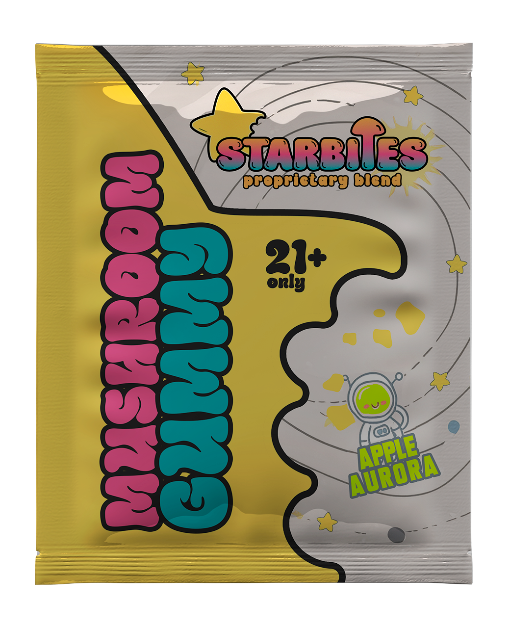 Starbites Mushroom Gummy 1ct (50/Pack) [DROPSHIP]