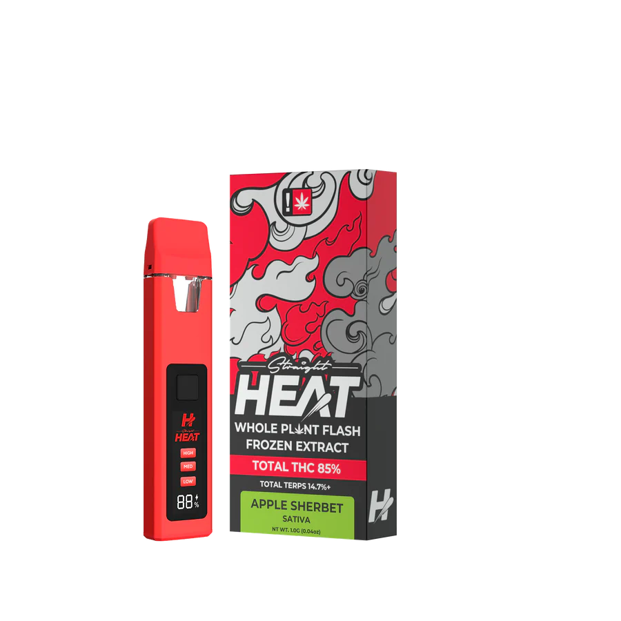 Straight Heat THC Disposable 1g (5/pack)
