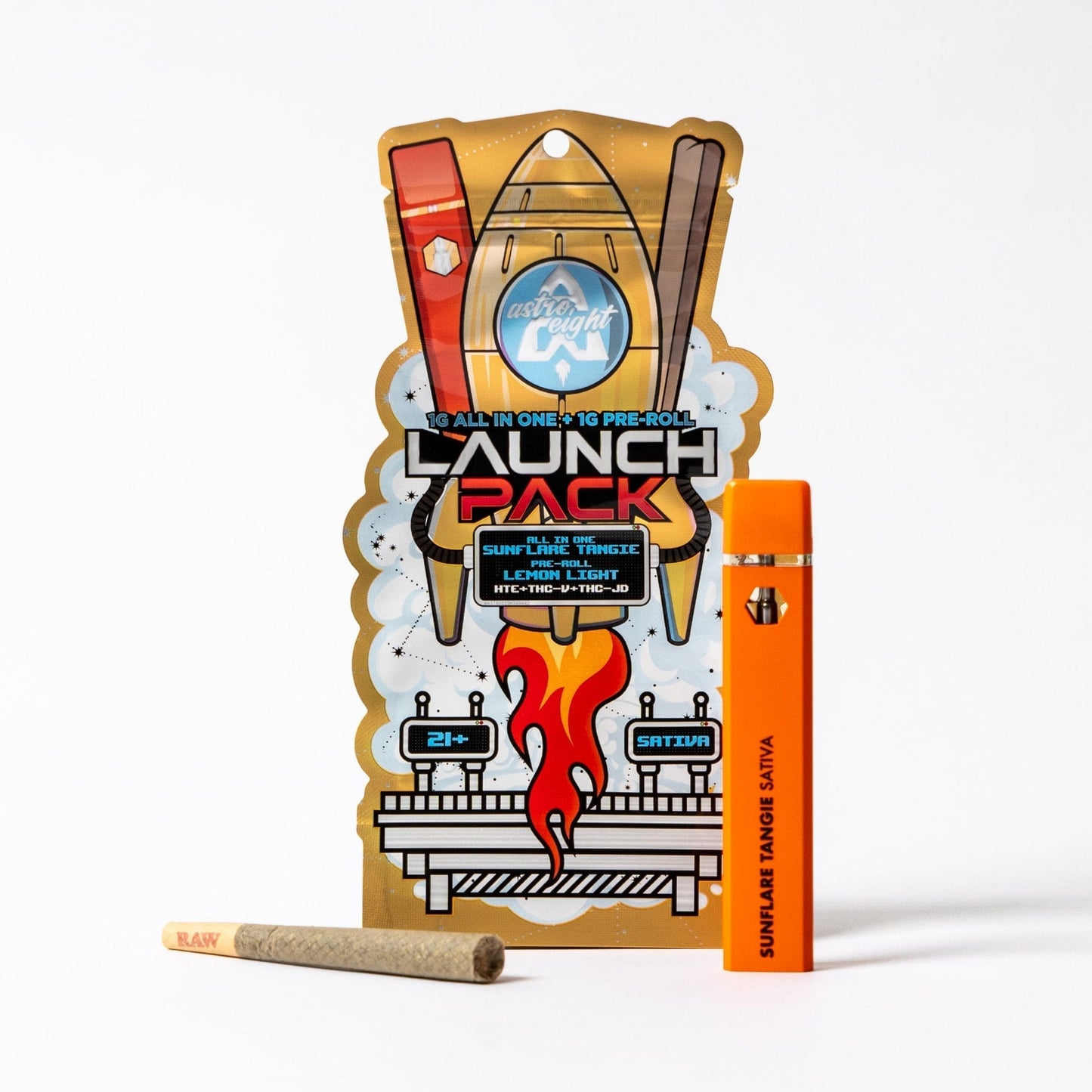 Astro Eight Launch Pack AIO + Pre Roll 2g (10/pack)