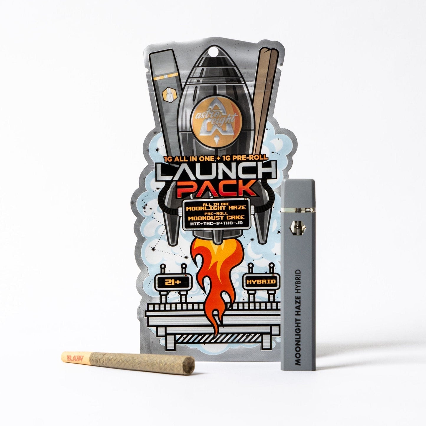 Astro Eight Launch Pack AIO + Pre Roll 2g (10/pack)