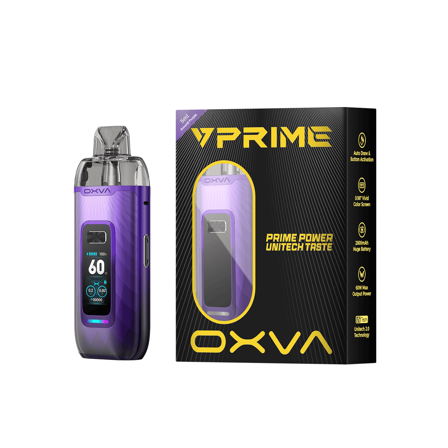 OXVA VPrime 60W Pod System Kit 2600mAh