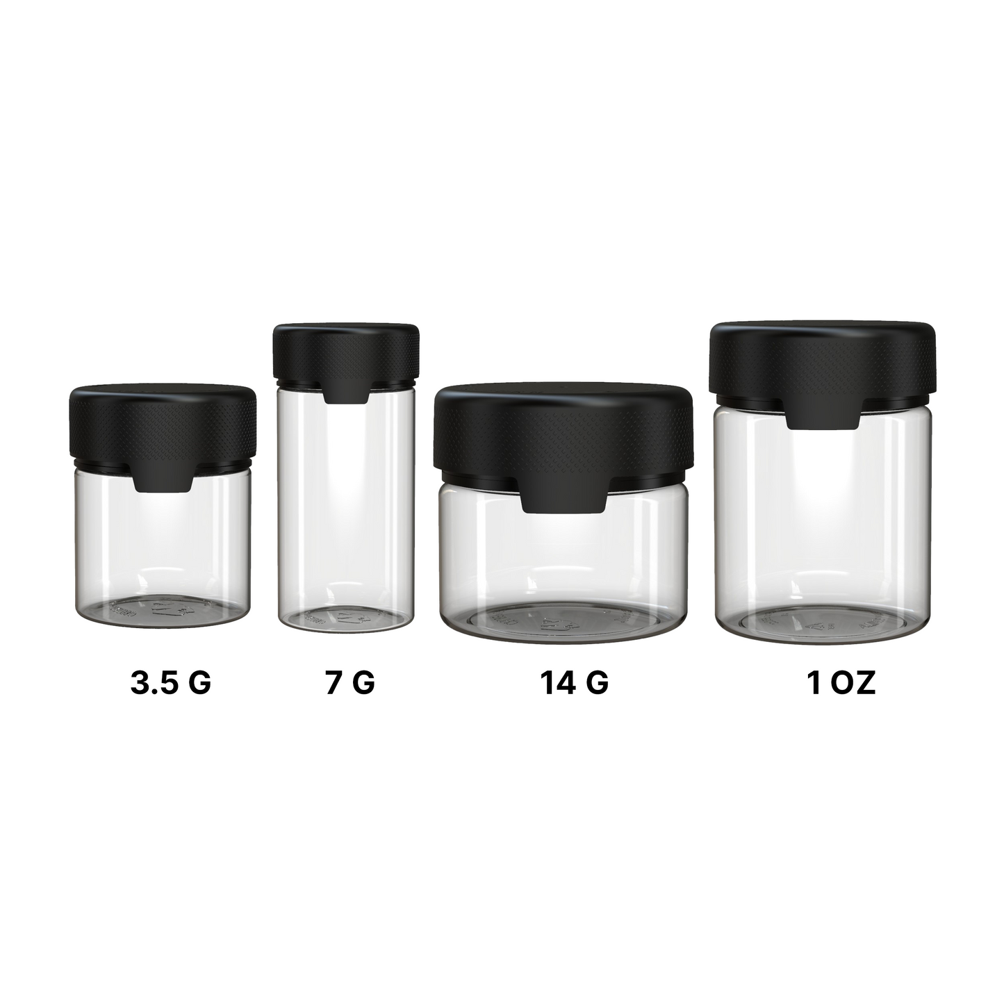 Chubby Gorilla Aviator Jar Black