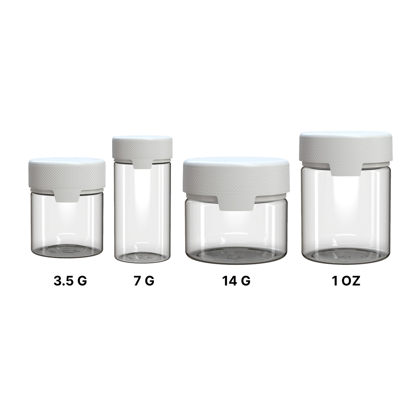 Chubby Gorilla Aviator Jar White