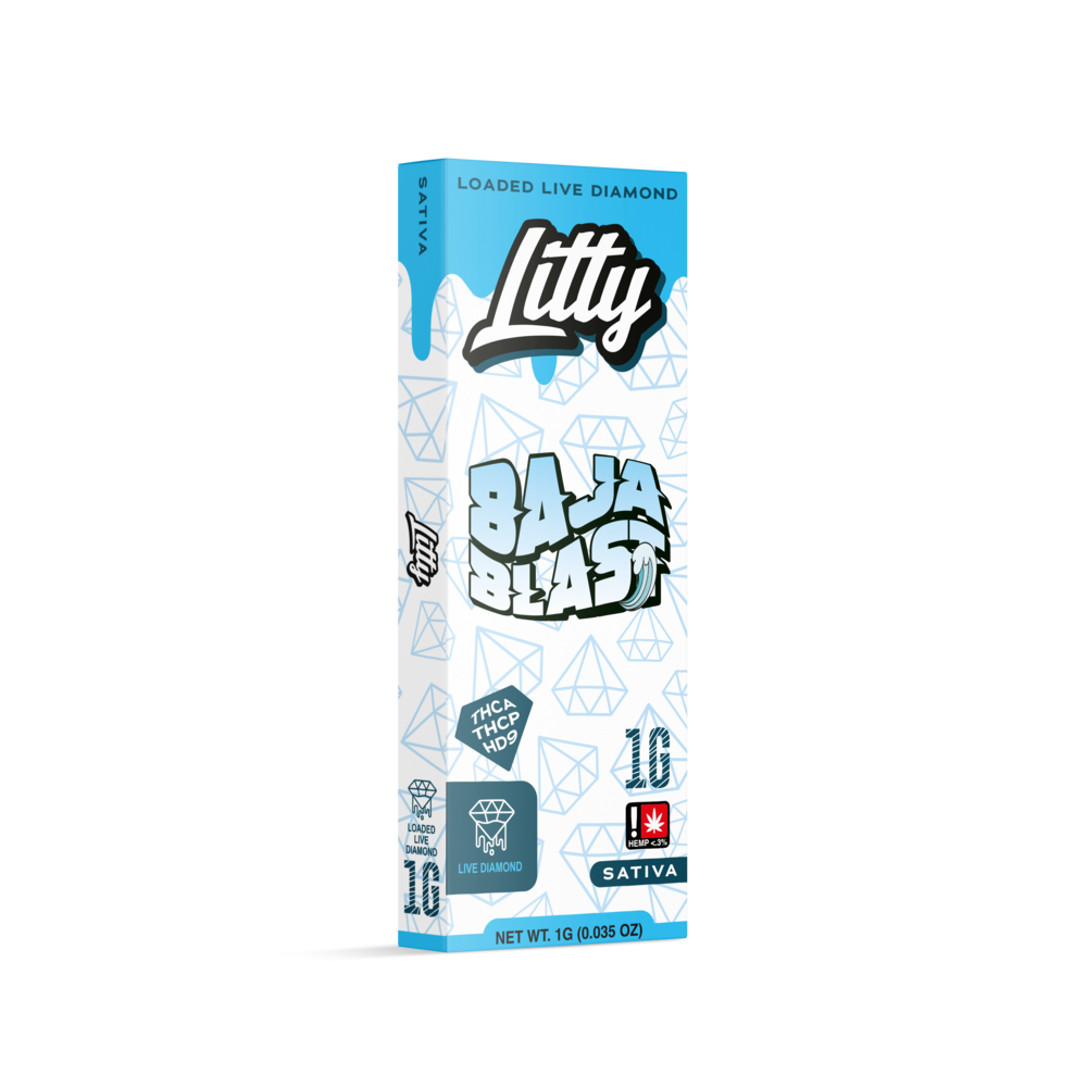 Litty THC-A Live Diamond Disposable 1g (5/Pack) [DROPSHIP]