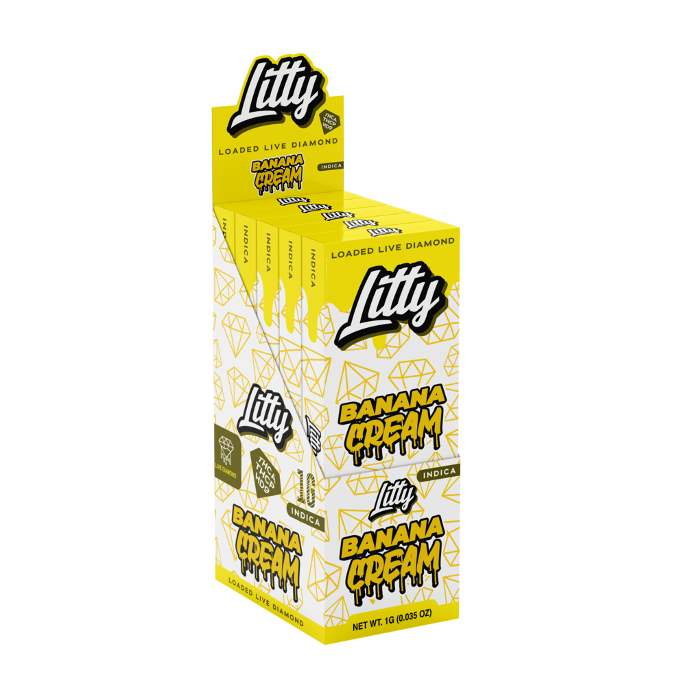 Litty THC-A Live Diamond Disposable 1g (5/Pack) [DROPSHIP]