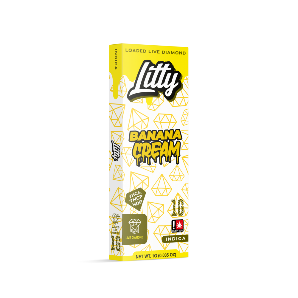 Litty THC-A Live Diamond Disposable 1g (5/Pack) [DROPSHIP]