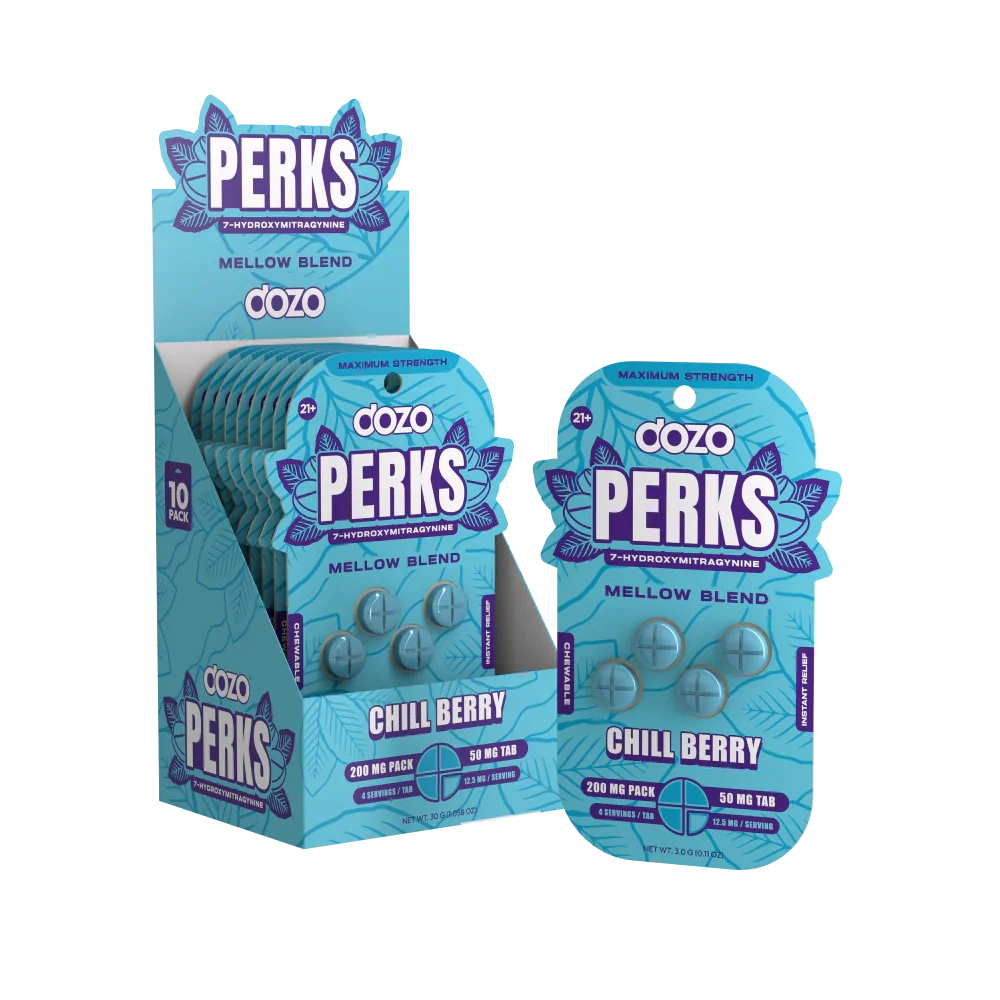 Dozo 7-Hydroxy Perks Tablet 4ct 50mg (SINGLE)